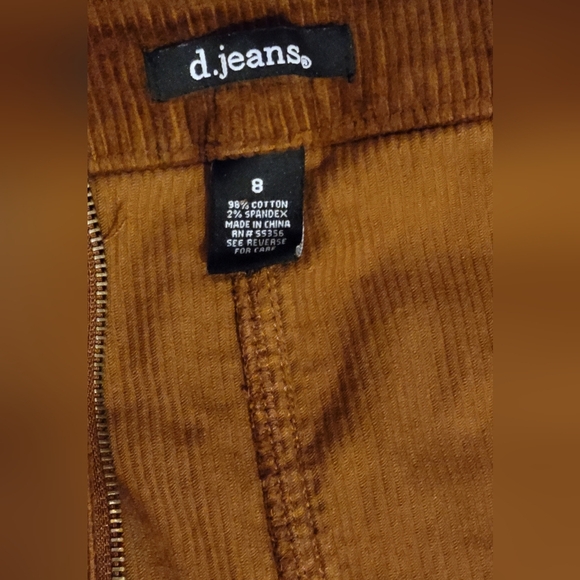 Brown Corduroy Skirt - Picture 5 of 6